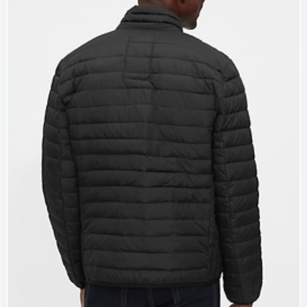 Gap Cold Control Lightweight Black Jacket Packable - image 7